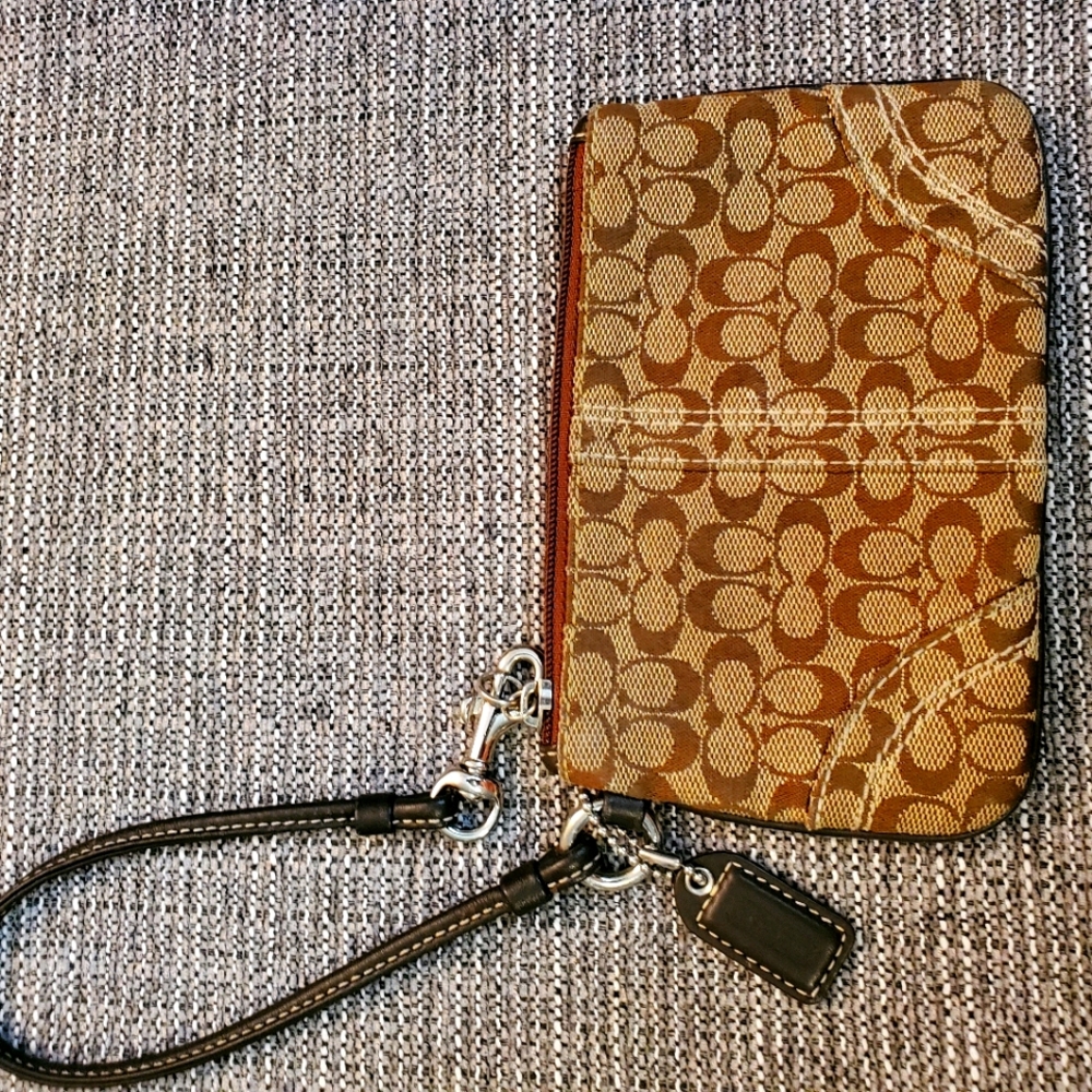 Coach wristlet